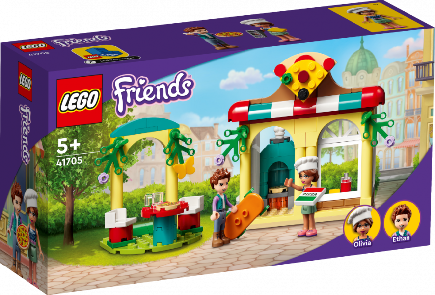 41705 LEGO® Friends Пиццерия Хартлейк Сити, 5+ лет,модель 2022 года