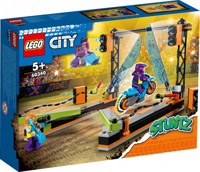 60340 LEGO® City Asmeņu triku izaicinājums, 5+ gadi, 2022. gada modelis