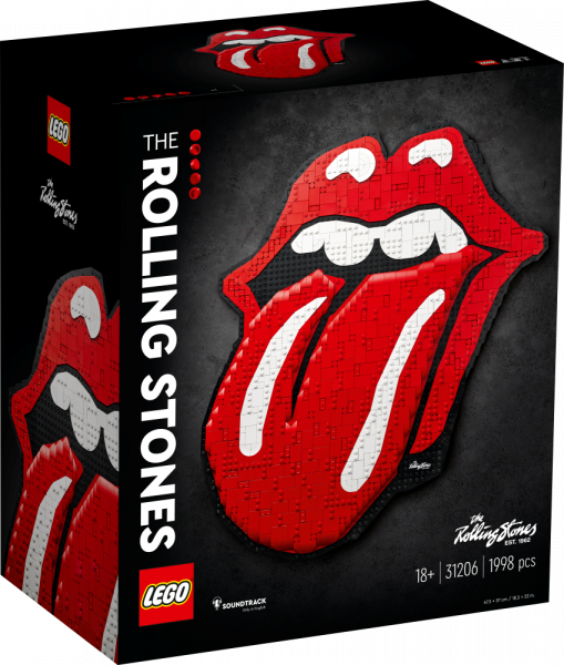 31206 LEGO® Art The Rolling Stones, 18+ gadi, 2022. gada modelis