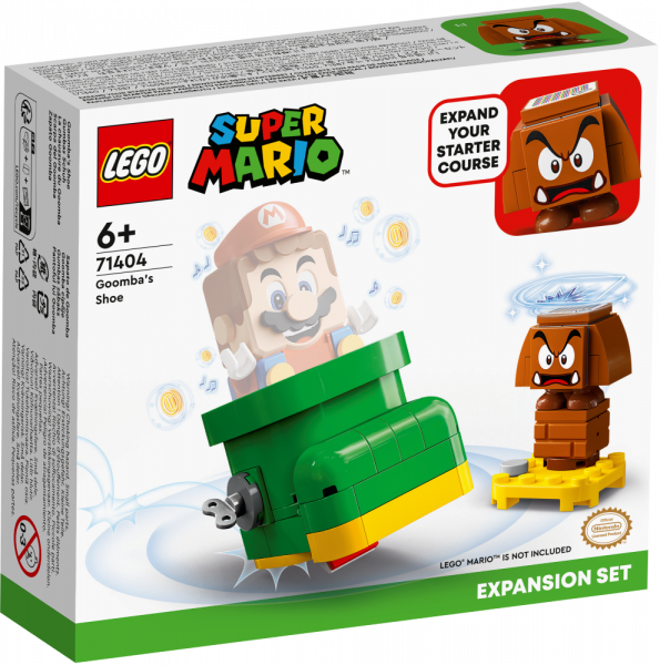 71404 LEGO® Super Mario Gumbas zābaka paplašinājuma maršruts, 6+ gadi, 2022. gada modelis