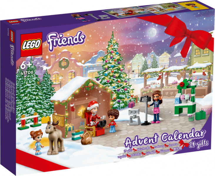 41706 LEGO® Friends Adventes kalendārs, 6+ gadi, 2022. gada modelis