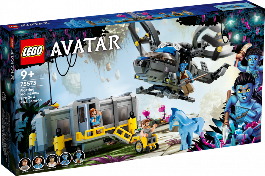 75573 LEGO® Avatar Мобильная станция ОПР и конвертоплан Самсон в горах Аллилуйя, 9+ лет,модель 2022 года