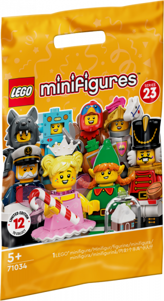 71034 LEGO® Minifigures серия 23, 5+ gadi, 2022. gada modelis