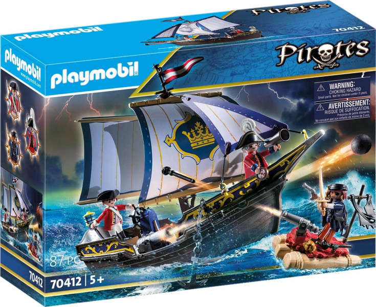 70412 PLAYMOBIL® Pirates - Каравелла, 5+ лет