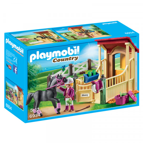 6934 PLAYMOBIL® Country Stallis ar Arābu zirgu, no 5+