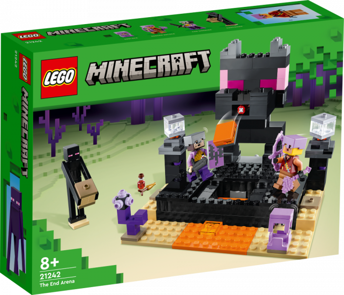 21242 LEGO® Minecraft Арена Края, 8+ лет, модель 2023 года