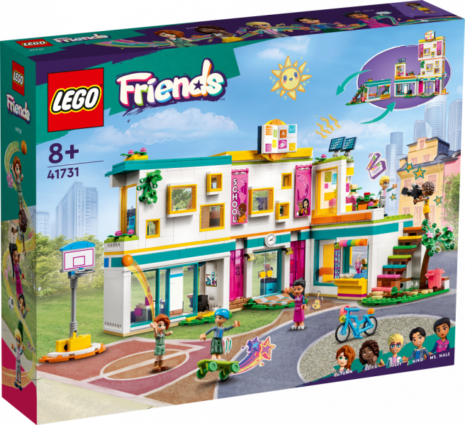 41731 LEGO® Friends Hārtleikas Starptautiskā skola, 8+ gadi, 2023. gada modelis