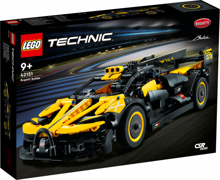 42151 LEGO® Technic Bugatti Bolide, 9+ лет, модель 2023 года