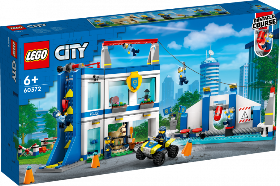 60372 LEGO® City Policijas treniņu akadēmija, 6+ gadi, 2023. gada modelis