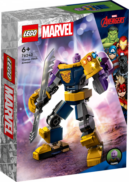 76242 LEGO® Marvel Super Heroes Танос: робот, 6+ лет, модель 2023 года