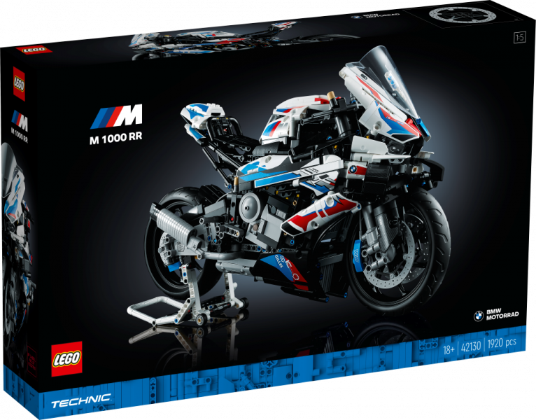 42130 LEGO® Technic BMW M 1000 RR, 18+ gadi, 2022 gada modelis