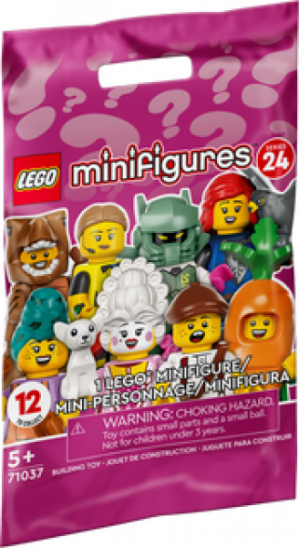 71037 LEGO® Minifigures 24. sērija, no 5+ gadiem, NEW 2023!