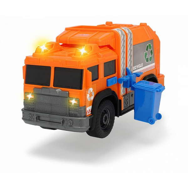 Dickie Toys Мусоровоз с баком со световыми и звуковыми эффектами