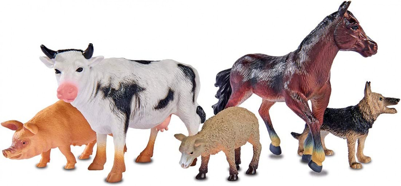 Simba Fermas dzvnieku komplekts (5 figūriņas apm.9-15cm) 3+ gadiem