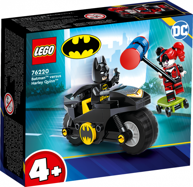 76220 LEGO® Batman™ Batman™ pret Harley Quinn™, 4+ gadi, 2023 gada modelis