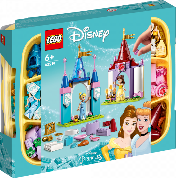 43219 LEGO® Disney Princess radošās pilis​, 6+ лет, модель 2023 года