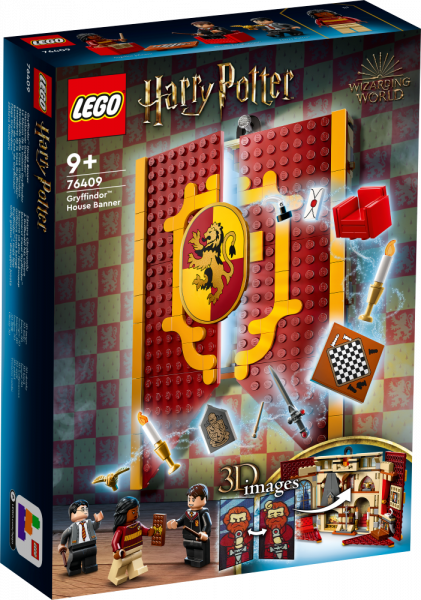 76409 LEGO® Harry Potter™ Вымпел факультета Гриффиндор, 9+ лет, модель 2023 года