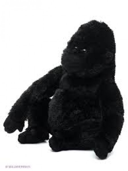Gorilla mērkaķis mīksta rotaļlieta, 23 cm