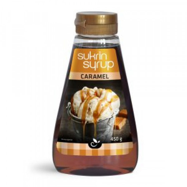 Funksjonell Mat Sukrin Syrup Caramel saldinātājs karameļu sīrups, 450g