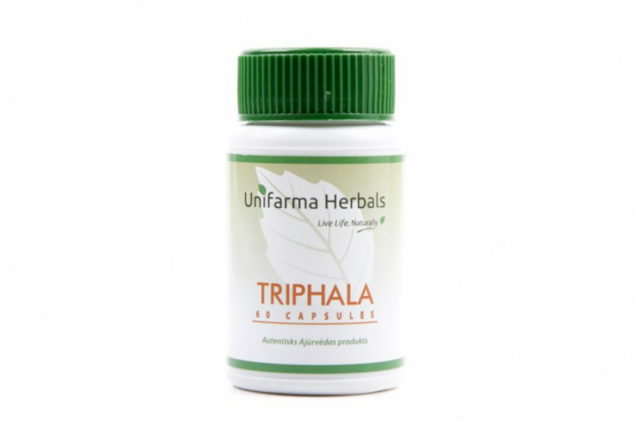Unifarma Herbals Пищевая добавка TRIPHALA, 60 капсул