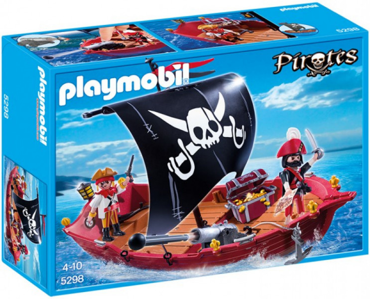 # 5298 PLAYMOBIL® Pirates Galvaskausa pirātu kuģis, no 4+