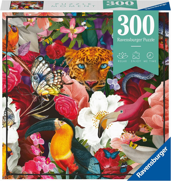 Ravensburger puzle Tropical Flowers, 300 gb, 9+