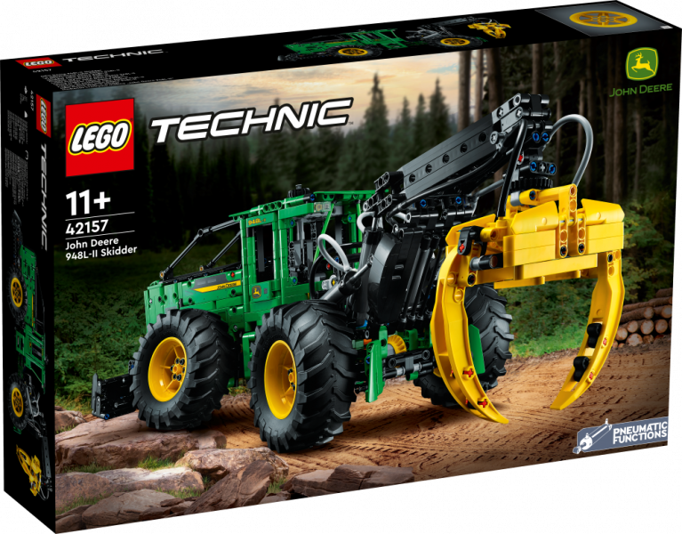 42157 LEGO® Technic John Deere 948L-II Skidder, 11+ gadi, 2023 gada modelis