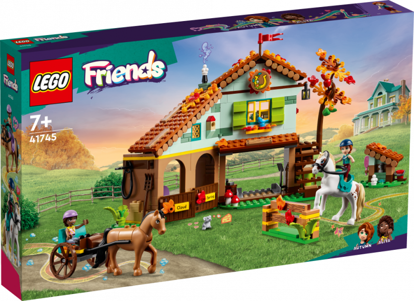 41745 LEGO® Friends Otumas zirgu stallis, 7+ gadi, 2023 gada modelis