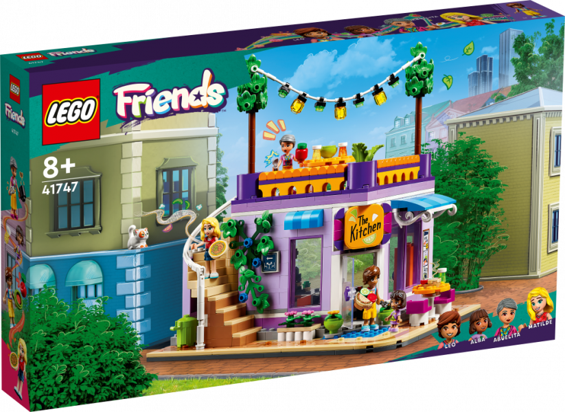 41747 LEGO® Friends Hārtleikas pilsētas virtuve, 8+ gadi, 2023 gada modelis