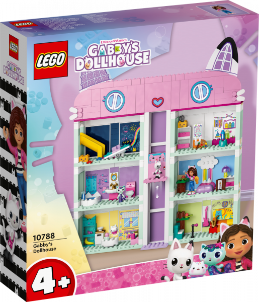 10788 LEGO® Gabby's Dollhouse Кукольный домик Габби, 4+ лет,модель 2023 года