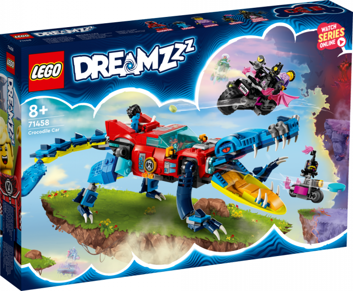 71458 LEGO® DREAMZzz™Автомобиль-крокодил, 8+ лет, модель 2023 года