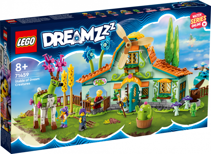 71459 LEGO® DREAMZzz™ Стойло для существ из сновидений, 8+ лет, модель 2023 года