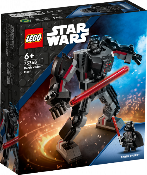 75368 LEGO® Star Wars™ Darth Vader™ robots, 6+ gadi, 2023 gada modelis