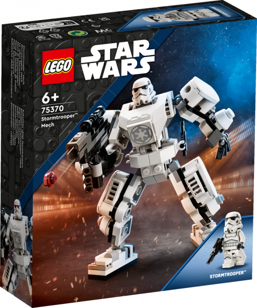 75370 LEGO® Star Wars™ Stormtrooper™ robots, 6+ gadi, 2023 gada modelis