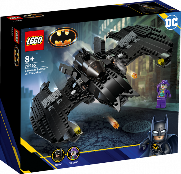 76265 LEGO® Batman™ Betmenlidaparāts: Betmens pret Džokeru, 8+ gadi, 2023 gada modelis