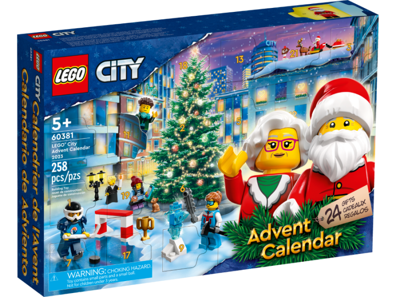 60381 LEGO® City Adventes kalendārs, 5+ gadi, 2023. gada modelis