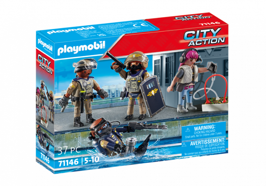 71146 PLAYMOBIL® City Action Тактический блок-набор фигурок от 5-10 лет.