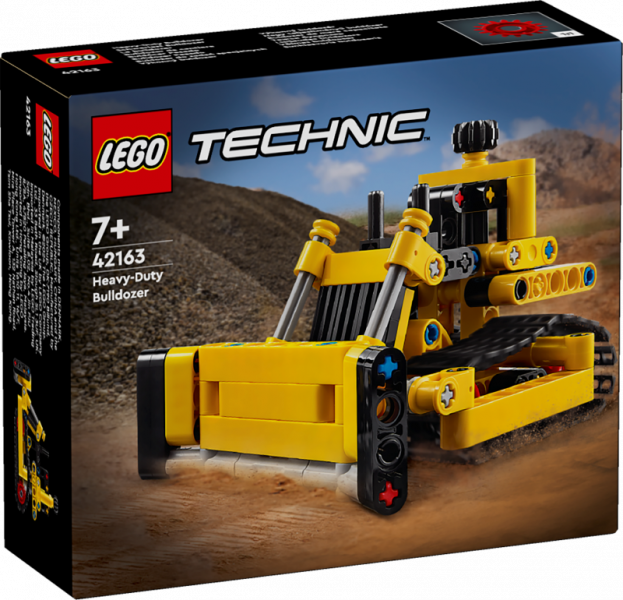 42163 LEGO® Technic Lieljaudas buldozers, 7+ gadi, 2024. gada modelis