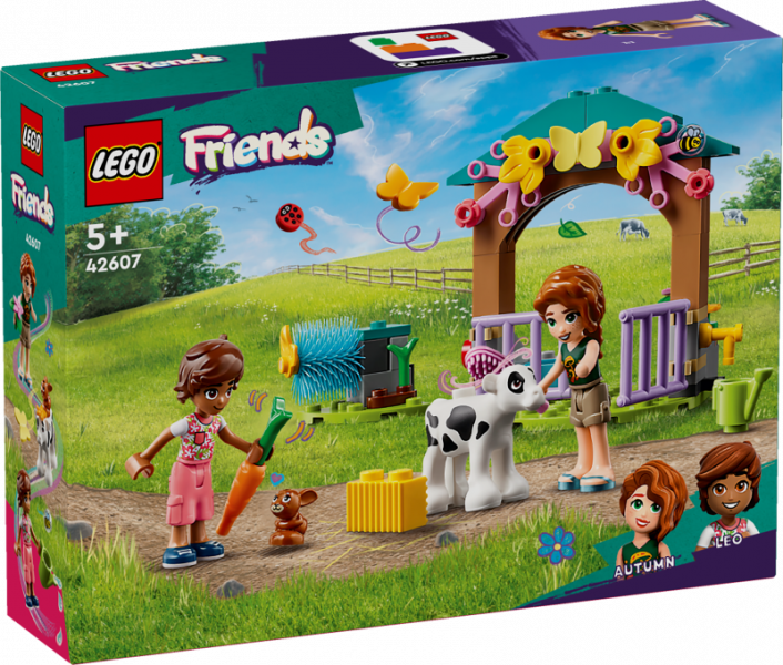 42607 LEGO® Friends Otumas teliņu kūts, 5+ лет, модель 2024 года