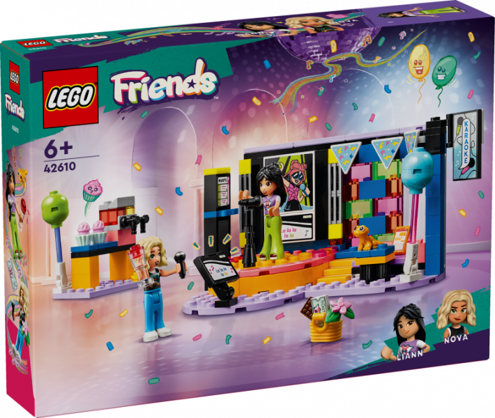 42610 LEGO® Friends Karaoke mūzikas ballīte, 6+ gadi, 2024 gada modelis