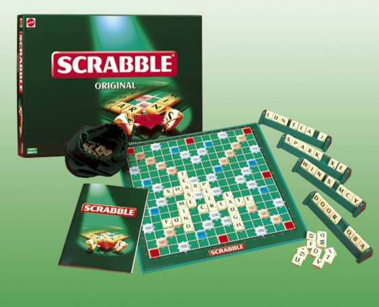 SCRABBLE Original Mattel Spēle - Vārdu loto (krievu valoda), 10+, 51284