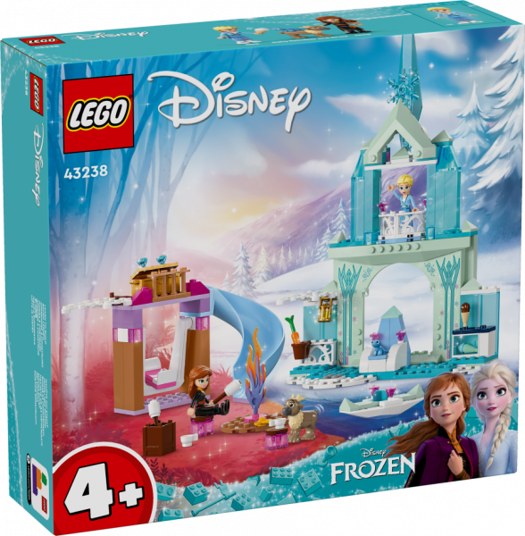 43238 LEGO® Disney Princess Elzas ledus pils, 4+ gadi, 2024 gada modelis