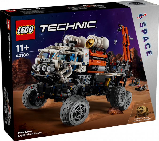 42180 LEGO® Technic Space Marsa izpētes komandas visurgājējs, 11+ gadi, 2024 gada modelis