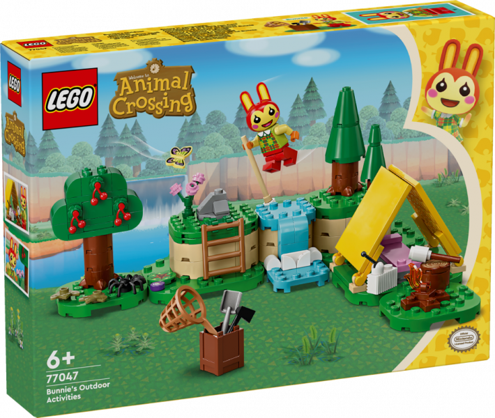 77047 LEGO® Animal Crossing™ Bunnie āra aktivitātes, 6+ , модель 2024 года