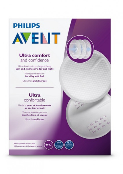 SCF254/13 Philips Avent krūšturu ieliktnīši 100gb