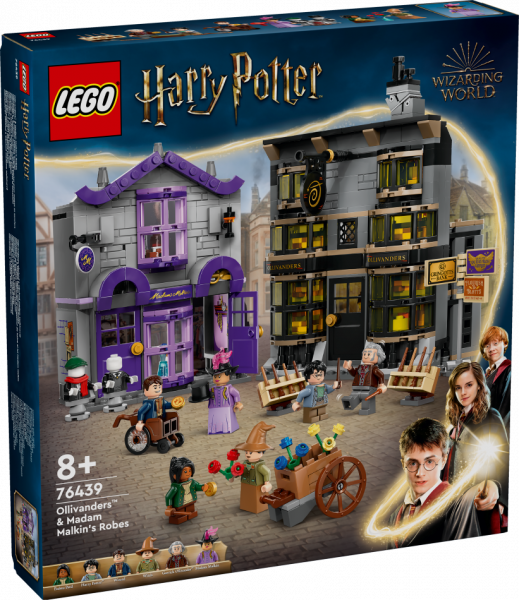 76439 LEGO® Harry Potter™ Olivands un Malkina kundzes drānas, 8+ , модель 2024 года