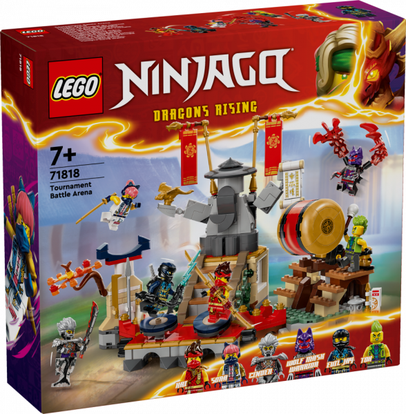 71818 LEGO® Ninjago Turnīra cīņas arēna, 7+ , модель 2024 года