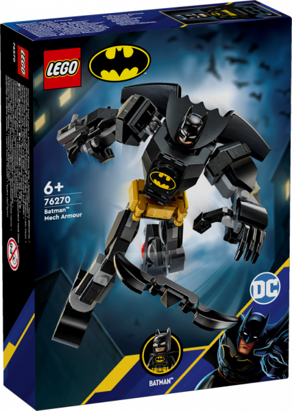 76270 LEGO® Batman™ Betmena robotbruņas, 6+ , модель 2024 года