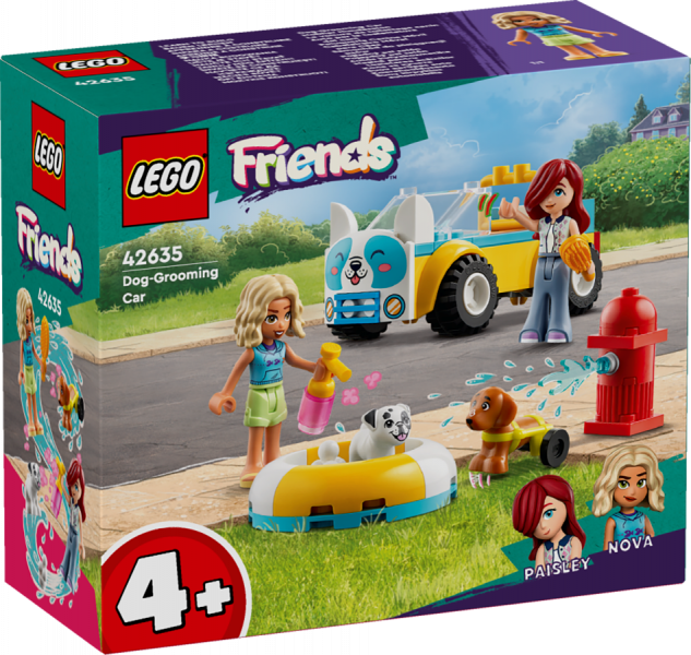 42635 LEGO Friends Suņu aprūpes auto, 4+ лет, модель 2024 года