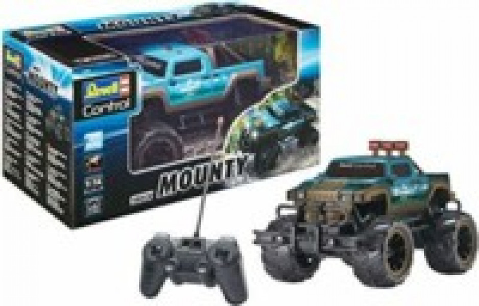 Revell Truck Mounty Radiovadāma mašīna, 27 cm, 1:16